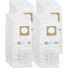 Hoover HushTone Vacuum Bags - 40 / Carton - Disposable, Micro Allergen - White