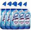Lysol Hydrogen Peroxide Toilet Cleaner - 24 fl oz (0.8 quart) - Ocean Fresh Scent - 9 / Carton - Residue-free, Bleach-free, Antibacterial - Blue