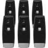 TimeMist Settings Air Freshener Dispenser - 0.13 Hour, 0.25 Hour, 0.50 Hour - 30 Day Refill Life - 2 x AA Battery - 6 / Carton - Black