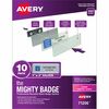 The Mighty Badge&reg; Mighty Badge Professional Reusable Name Badge System - Silver