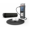 Philips VoiceTracer DVT8110 Meeting Recorder - Full-radius meeting capture - 8GB memory- microSD Supported - 2" color LCD screen - 88 days continuous 