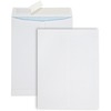 Quality Park Redi Strip Security Mailing Envelopes - Multipurpose - #13 1/2 - 10" Width x 13" Length - Peel Strip - 100 / Box - White