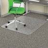 Deflecto EconoMat Chair Mat - Commercial, Carpet - 48" Length x 36" Width x 0.100" Thickness - Rectangular - Clear - 1Each