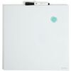 U Brands Magnetic Dry Erase Board - 14.7" Height x 14" Width - White Painted Steel Surface - Square - Horizontal/Vertical - 1 Each