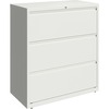 Lorell Fortress Series Lateral File - 36" x 18.6" x 40.3" - 3 x Drawer(s) for File - Letter, Legal, A4 - Lateral - Hanging Rail, Magnetic Label Holder