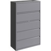 Lorell Fortress Series Lateral File w/Roll-out Posting Shelf - 42" x 18.6" x 67.6" - 2 x Drawer(s) for File - Letter, Legal, A4 - Lateral - Hanging Ra