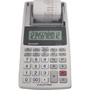 Sharp EL-1611V 12-digit Mini Printing Calculator - Dual Color Print - Black/Red - 2 lps - 4-Key Memory, Lightweight, Dual Power, Compact, Cordless - 1