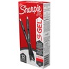 Sharpie S-Gel Pens - 0.5 mm Pen Point Size - Retractable - Red Gel-based Ink - 12 / Dozen