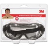 3M Chemical Splash/Impact Goggles - Particulate, Airborne Particle, Chemical, Splash Protection - Clear - Wraparound Lens, Flame Resistant, Adjustable