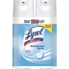 Lysol Crisp Linen Disinfectant Spray - 12.5 fl oz (0.4 quart) - Crisp Linen Scent - 2 / Pack - Easy to Use - Clear