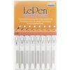 Marvy LePen Technical Drawing Pen Set - 0.08 mm, 0.5 mm, 0.1 mm, 0.05 mm, 0.03 mm, 1 mm, 0.3 mm Pen Point Size - Brush Pen Point Style - Black Water B