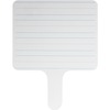 Flipside Dry Erase Paddle Class Pack - 7.8" (0.6 ft) Width x 10" (0.8 ft) Height - White Surface - Paddle - 24 / Pack