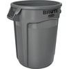 Rubbermaid Commercial Brute 32-Gallon Vented Containers - 32 gal Capacity - Round - Handle, Heavy Duty, Reinforced, UV Coated, Damage Resistant, Tear 