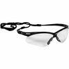 Kleenguard V30 Nemesis Safety Eyewear - Universal Size - Ultraviolet Protection - Clear Lens - Comfortable, Neck Cord, Slip Resistant, Neck Cord, Anti