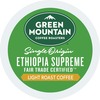 Green Mountain Coffee Roasters&reg; K-Cup Ethiopia Supreme Coffee - Compatible with Keurig Brewer - Light - 24 / Box