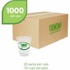 Eco-Products 12 oz GreenStripe Cold Cups - 50 / Pack - 20 / Carton - Clear, Green - Polylactic Acid (PLA) - Cold Drink