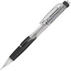 Pentel Twist-Erase Click Mechanical Pencils - #2, HB Lead - 0.9 mm Lead Diameter - Refillable - Black Lead - Transparent, Black Barrel - 12 / Box