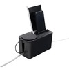 Bluelounge Cable Box Mini Station - Cable Box - Black - 1 - 9.30" Length