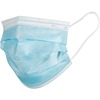 Advantus Safety Mask - Recommended for: Face - Disposable - One Size Size - Blue - 50 / Box