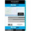 At-A-Glance Seascapes 7-ring Desk Planner Refill - Daily, Monthly - 12 Month - January - December - 8:00 AM to 7:00 PM - 1 Day Double Page Layout - 5 