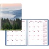 Brownline Mountain Monthly 2023 Planner - Monthly - 14 Month - December - January - Twin Wire - Nature's Hues - 8.9" Height x 7.1" Width - Ruled Daily