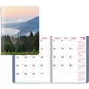 Brownline Mountain Monthly 2023 Planner - Monthly - 14 Month - December - January - Twin Wire - Nature's Hues - 11" Height x 8.5" Width - Ruled Daily 