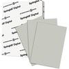Springhill Multipurpose Cardstock - Gray - 92 Brightness - Letter - 8 1/2" x 11" - 110 lb Basis Weight - Smooth, Vellum - 250 / Pack - Gray