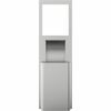 Kimberly-Clark Professional Professional Wall Unit with Trash Receptacle - Touchless, Roll Dispenser - 54.5" Height x 11.5" Width x 4" Depth - Stainle