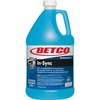 Betco Symplicity In-Sync Dishwashing Detergent - Concentrate - 128 fl oz (4 quart) - Fresh Ozonic Scent - 1 Each - Blue