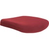 Lorell Fabric Slipcover - 19.70" Length x 19.70" Width - Fabric - Red - 1 Each