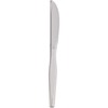Dixie Heavyweight Plastic Cutlery - 1000/Carton - Knife - 1 x Knife - Breakroom - Disposable - Clear