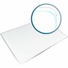 Viztex&reg; Glacier White Multi-Purpose Grid Glass Dry Erase Board 24" x 36" - Provides highly effective visual communication and organization using t