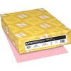 Astrobrights Colored Paper - Pink - Letter - 8 1/2" x 11" - 24 lb Basis Weight - 500 / Ream - Heavyweight, Acid-free, Lignin-free