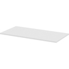 Lorell Width-Adjustable Training Table Top - White Rectangle Top - 48" Table Top Length x 24" Table Top Width x 1" Table Top Thickness - Assembly Requ