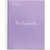 Roaring Spring Fashion Tint 1-subject Notebook - 1 Subject(s) - Wire Bound - 3 Hole(s) - 24 lb Basis Weight - 0.30" x 8.5" x 11" - Cardboard, Plastic 