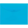 Smead Letter File Wallet - 8 1/2" x 11" - Teal - 10 / Box