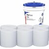 Wypall PowerClean WetTask Wipers for Disinfectants, Sanitizers & Solvents - 12" x 6" - 140 Sheets/Roll - White - Hydroknit - 1 Rolls Per Bucket - 6 / 