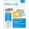 PRES-a-ply Address Label - Permanent Adhesive - Rectangle - Laser, Inkjet - White - Paper - 80 / Sheet - 100 Total Sheets - 80000 Total Label(s) - 10 