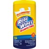 U.S. Nonwovens Disinfecting Redi Wipes - Lemon Scent - 8" Length x 7" Width - 75 Each - Antibacterial, Bleach-free, Ammonia-free, Chlorine-free - Whit