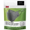 3M Daily Face Masks - Recommended for: Face, Indoor, Outdoor, Office, Transportation - Cotton, Fabric - Gray - Lightweight, Breathable, Adjustable, El