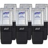 PURELL&reg; ES1 Dispenser Starter Kit (4424-D6) - Manual - 15.22 fl oz Capacity - Theft Proof, Durable, Compact, Dye-free, Push Button - Graphite - 6 