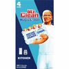 Mr. Clean Magic Eraser Cleaning Pads - 4/Pack - Rectangle - 5.40" Width x 9.80" Depth - Ceramic Tile, Granite Floor - Dirt Remover, Grime Resistant - 