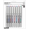 uniball&trade; Vision Rollerball Pen - Bold Pen Point - 0.7 mm Pen Point Size - Assorted Liquid Ink - 8 / Pack