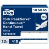 Tork PeakServe&reg; Continuous&trade; Paper Hand Towels White H5 - Tork PeakServe&reg; Continuous&trade; Paper Hand Towels White H5 Advanced Compresse