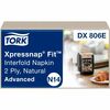 Tork Xpressnap Fit&reg; Natural Dispenser Napkin N14 - Tork Xpressnap Fit&reg; Natural Dispenser Napkin N14, Compostable 2-ply, 36 packs x 120 napkins