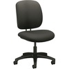 HON ComforTask Chair | Seat Depth | Iron Ore Fabric - Iron Ore Polyester, Polymer Seat - Iron Ore Polyester, Polymer Back - Black Frame - Low Back - 5