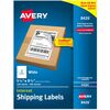 Avery&reg; Printable Shipping Labels, 5.5" x 8.5" , 200 Labels (8426) - 5 1/2" Width x 8 1/2" Length - Permanent Adhesive - Rectangle - Inkjet - White