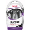 Maxell On-Earbud with MIC - Mini-phone (3.5mm) - Wired - Earbud - In-ear - 6 ft Cable - Black