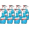 Windex&reg; Glass & More Streak-Free Cleaner - 32 fl oz (1 quart) - 8 / Carton - Streak-free, Phosphorous-free - Blue