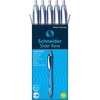 Schneider Slider Rave XB Ballpoint Pen - Extra Broad Pen Point - 1.4 mm Pen Point Size - Retractable - Blue - Blue Rubberized, Light Blue Barrel - Sta